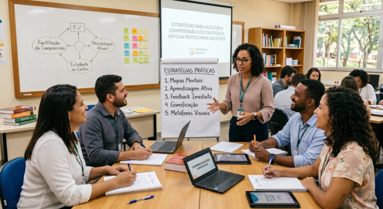 ESTRATÉGIAS PARA FACILITAR A COMPREENSÃO DOS CONTEÚDOS: UM GUIA PRÁTICO PARA DOCENTES