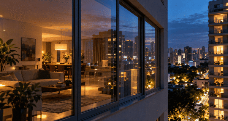 Insulfilm espelhado garante privacidade à noite? O que funciona em casas e apartamentos no Rio de Janeiro